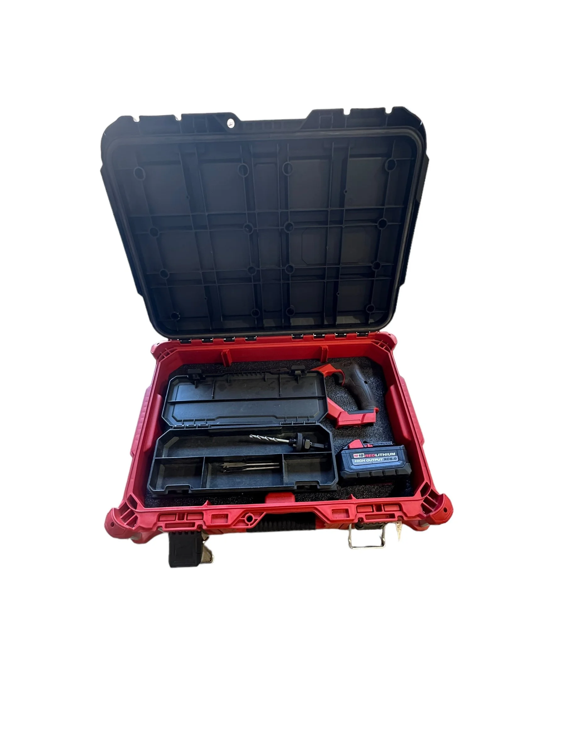 Precision Storage: M18 One Key Sawzall 2822-20 Packout Kaizen Foam